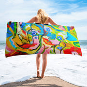 ArtzOnMe Smile Beach Towel