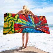ArtzOnMe Bold Beach Towel
